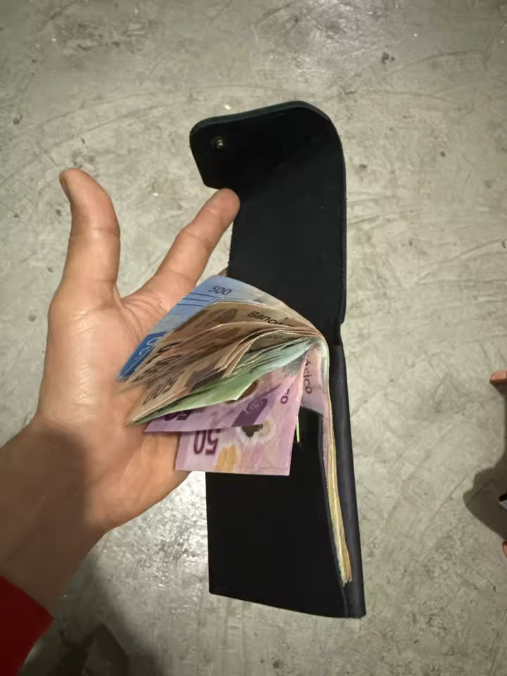 Beaucoup plus fin que mon ancien portefeuille